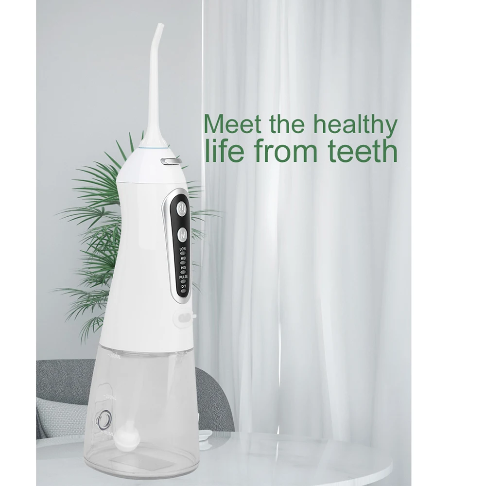 

Portable Electric Dental Flusher Device Household Oral Irrigator Tooth Washer Cleaning Teeth Water Spray Tooth Floss Care Tool