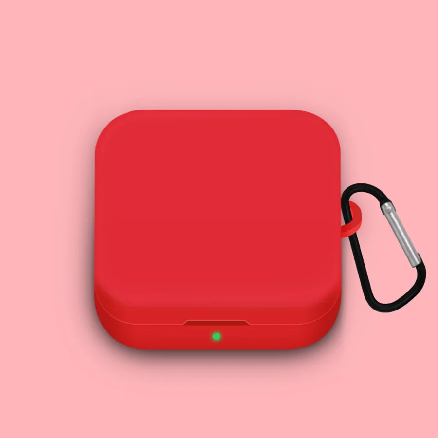 Силиконовый защитный чехол для наушников Xiaomi Mi True Wireless 2 базовых футляра Air SE с