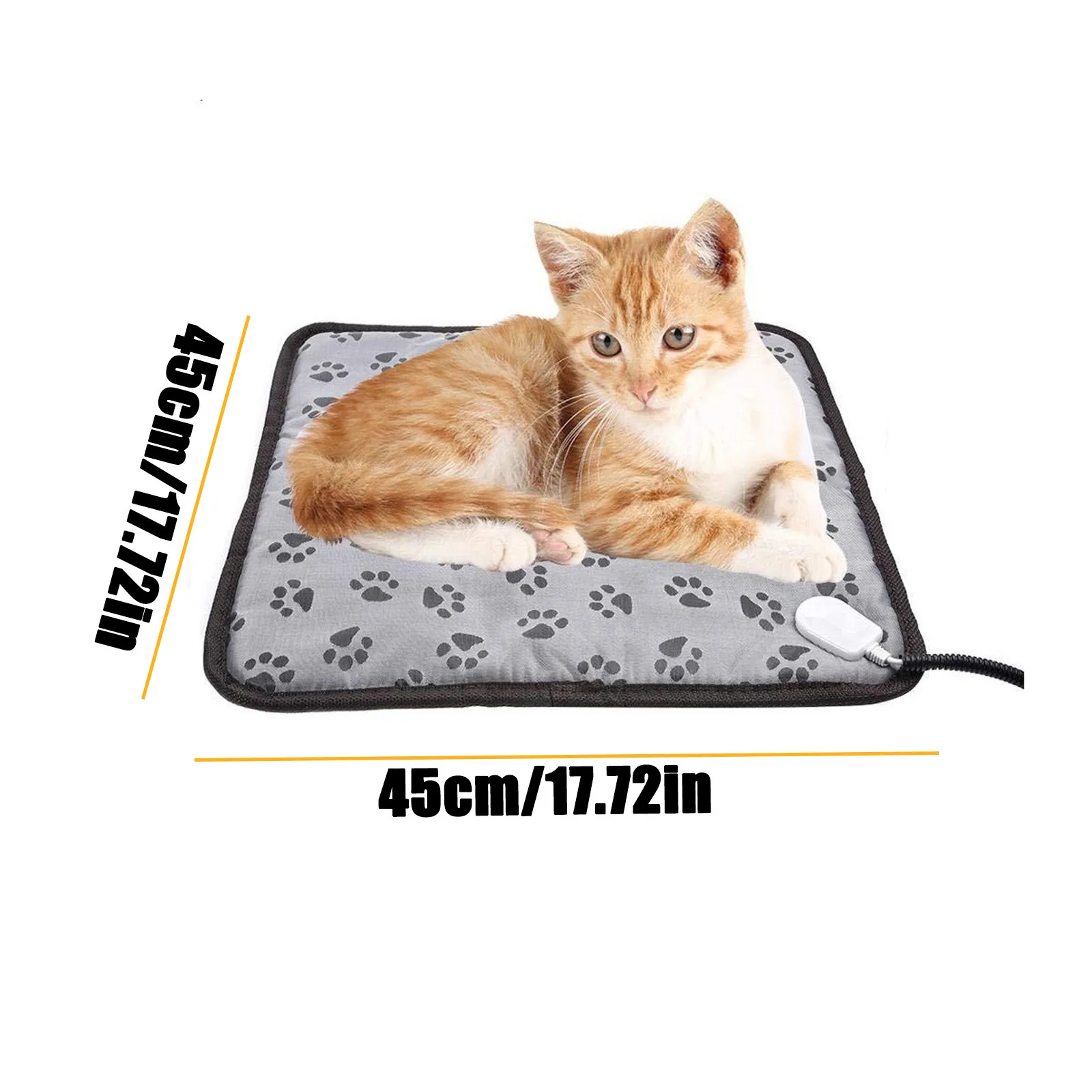 

Pet Heating Pad Pet Continuous Heating Heater Waterproof Electric Warmer Mat Bed Blanket Animals Bed Heater Accessories