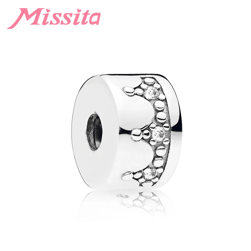 MISSITA 2019 новый модный шарм в виде короны подходит для бренда шармы браслет CZ DIY