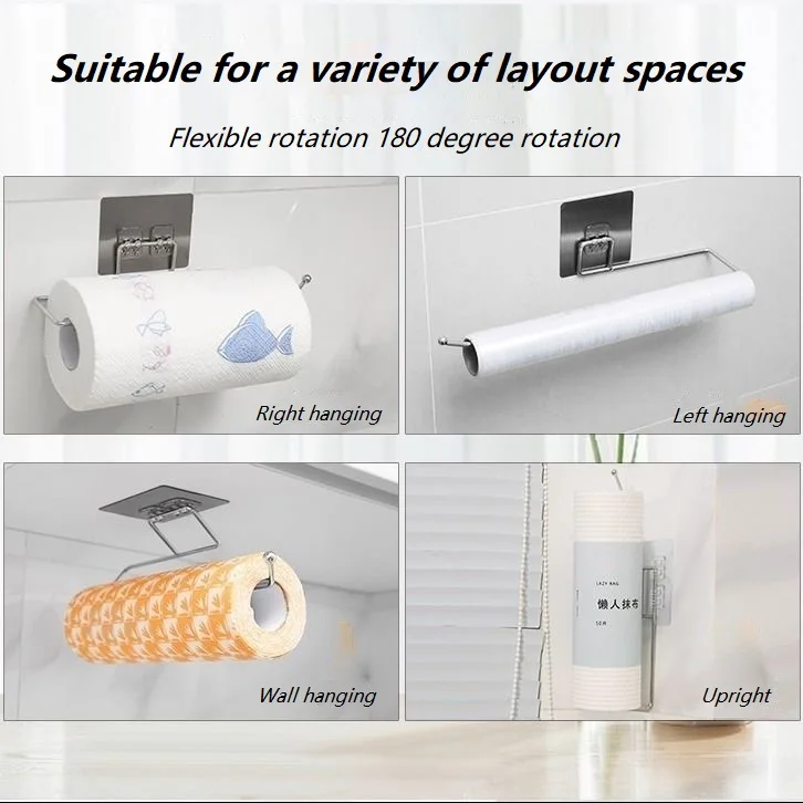 Вешалка для бумажных полотенец и салфеток без перфорации | Дом сад