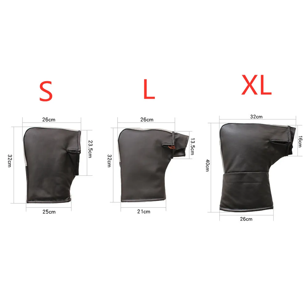 Универсальный мотоцикл рукоятка перчатки зимние теплые Скутер Квадроцикл