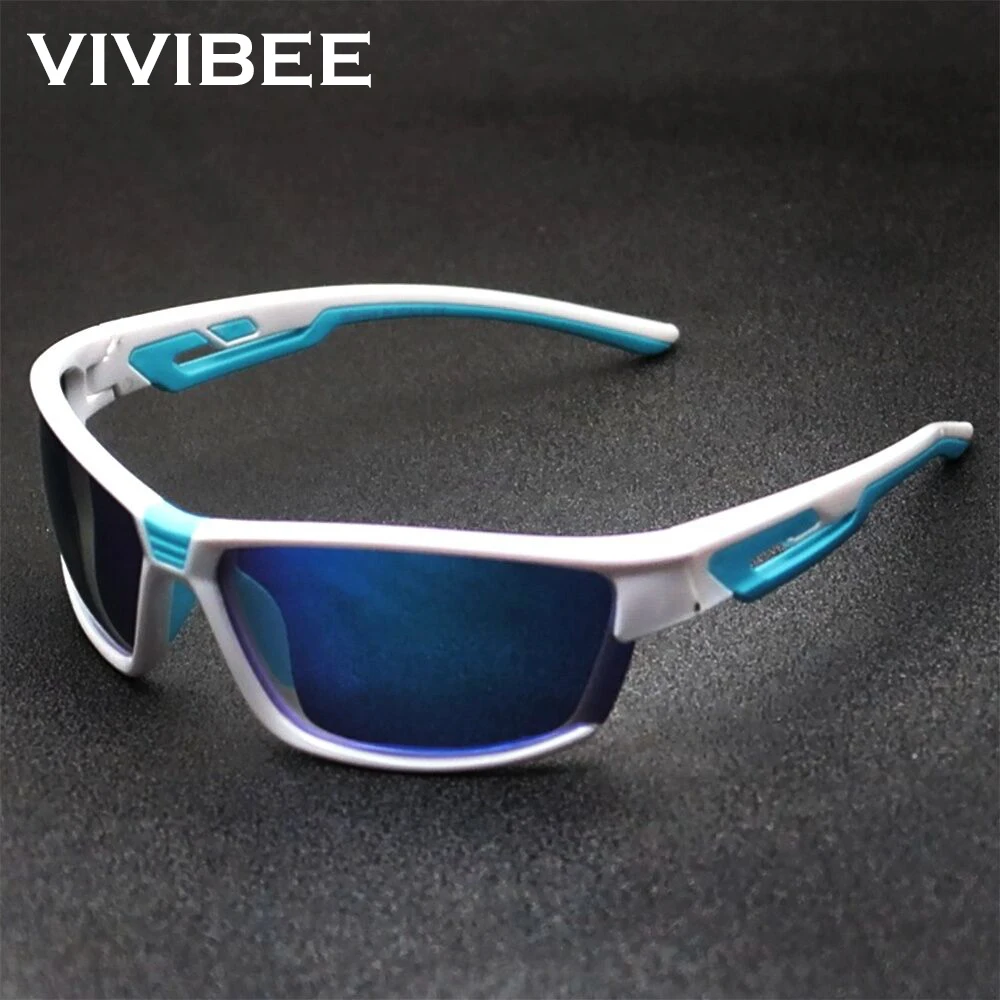 

Grid Grey Frame Sports Sunglasses Polarized Men Outdoor Cycling Goggles Women Night Vision 2021Fishing UV400 Mirror Shades