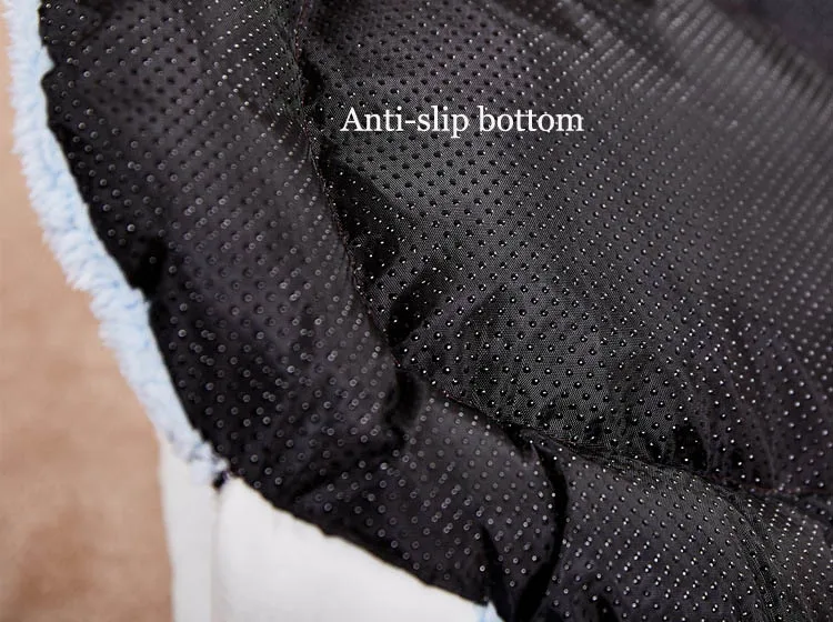 Экологически чистые тапочки стиль кровать для кошек спальный мешок Теплый