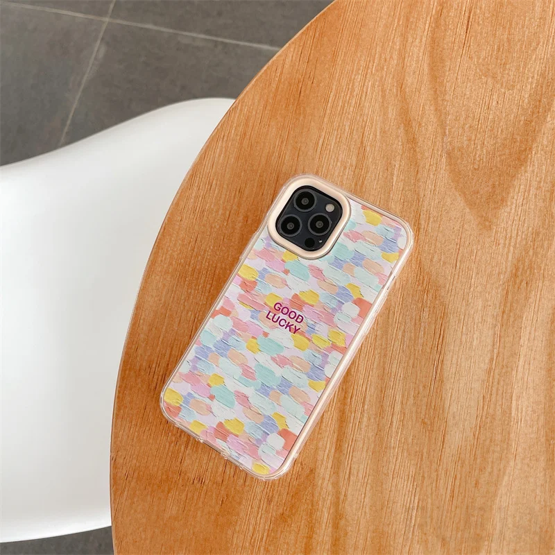 Чехол для iPhone XS 12 11 Pro Max X XR 7 8 Plus милый прозрачный мягкий силиконовый чехол с