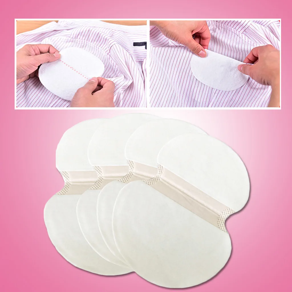 

50PC Invisible Sweat Absorbent Pads Underarm Pads Dress Underarm Arm Sweat Pads Under Arms Deodorant Sweat Pads 2021 New