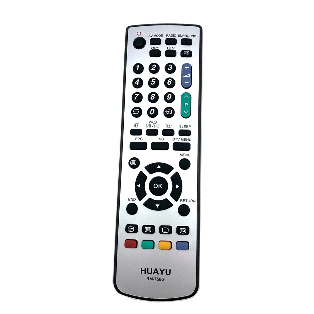 Для Sharp LCD TV пульт дистанционного управления RM-758G Универсальный GA481WJSA GA520WJSA 010150 010490