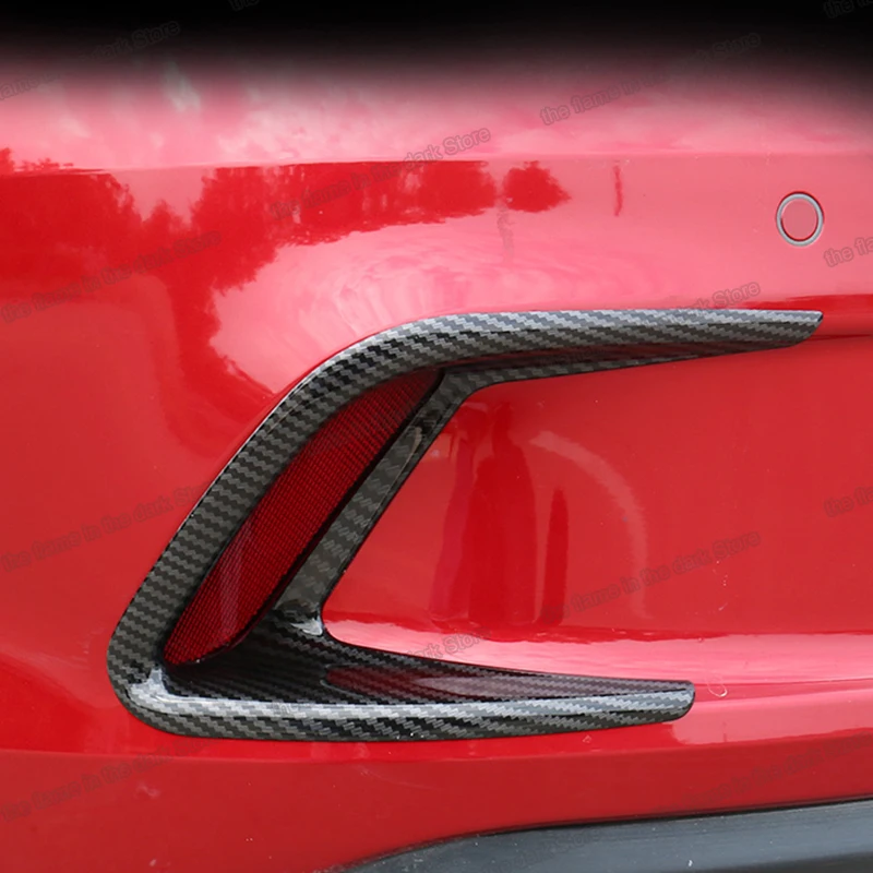 

Lsrtw2017 ABS Автомобильная задняя противотуманная Крышка для Mg Mg6 2018 2019 2020 внешние аксессуары автостайлинг