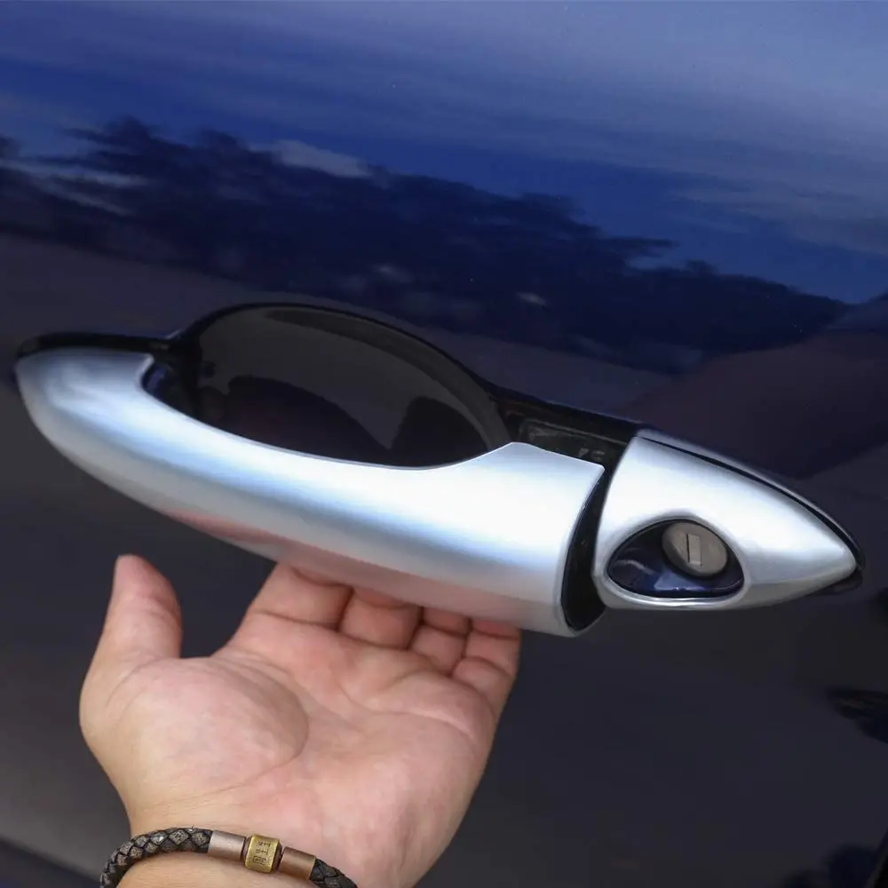 ABS Chrome Exterior Door Handle Cover Without Hole 8 Pcs For Alfa Romeo Giulia 2017
ABS Chrome Exterior Door Handle Cover Without Hole 8 Pcs For Alfa Romeo Giulia 2017