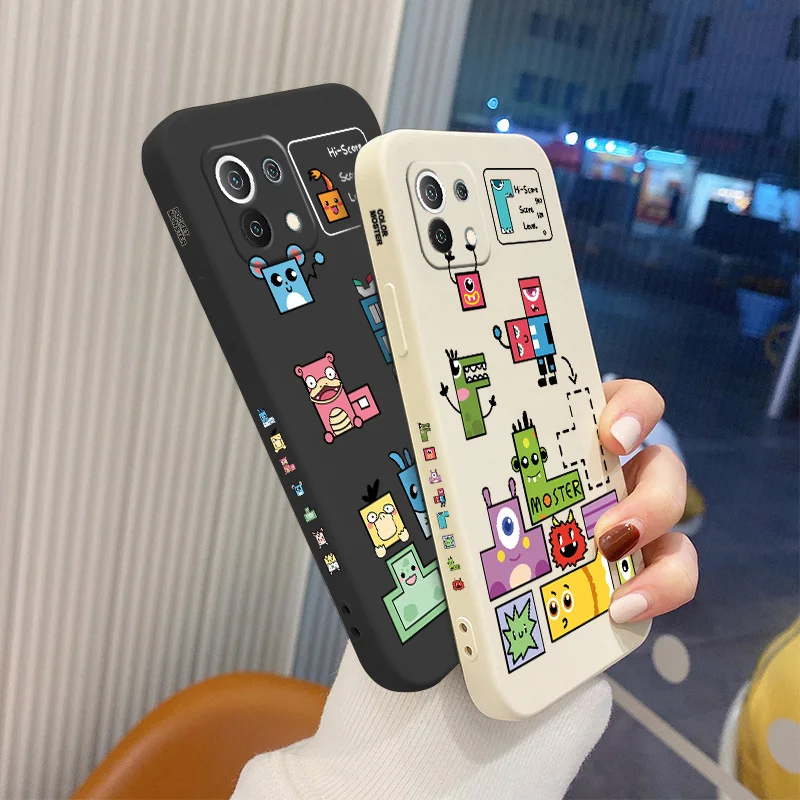 

Funny Building Blocks Case For Xiaomi Mi 11 lite Ultra 11i 10T 9T Pro Lite 10 10S 9 8 lite Pro Poco F2 X2 F3 Pro Phone Coque