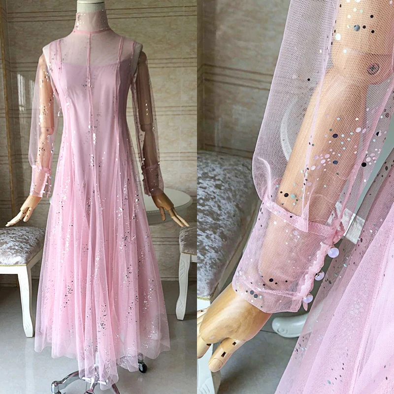 2 шт./компл. розовое платье подружки невесты синее элегантное Тюлевое длиной ниже