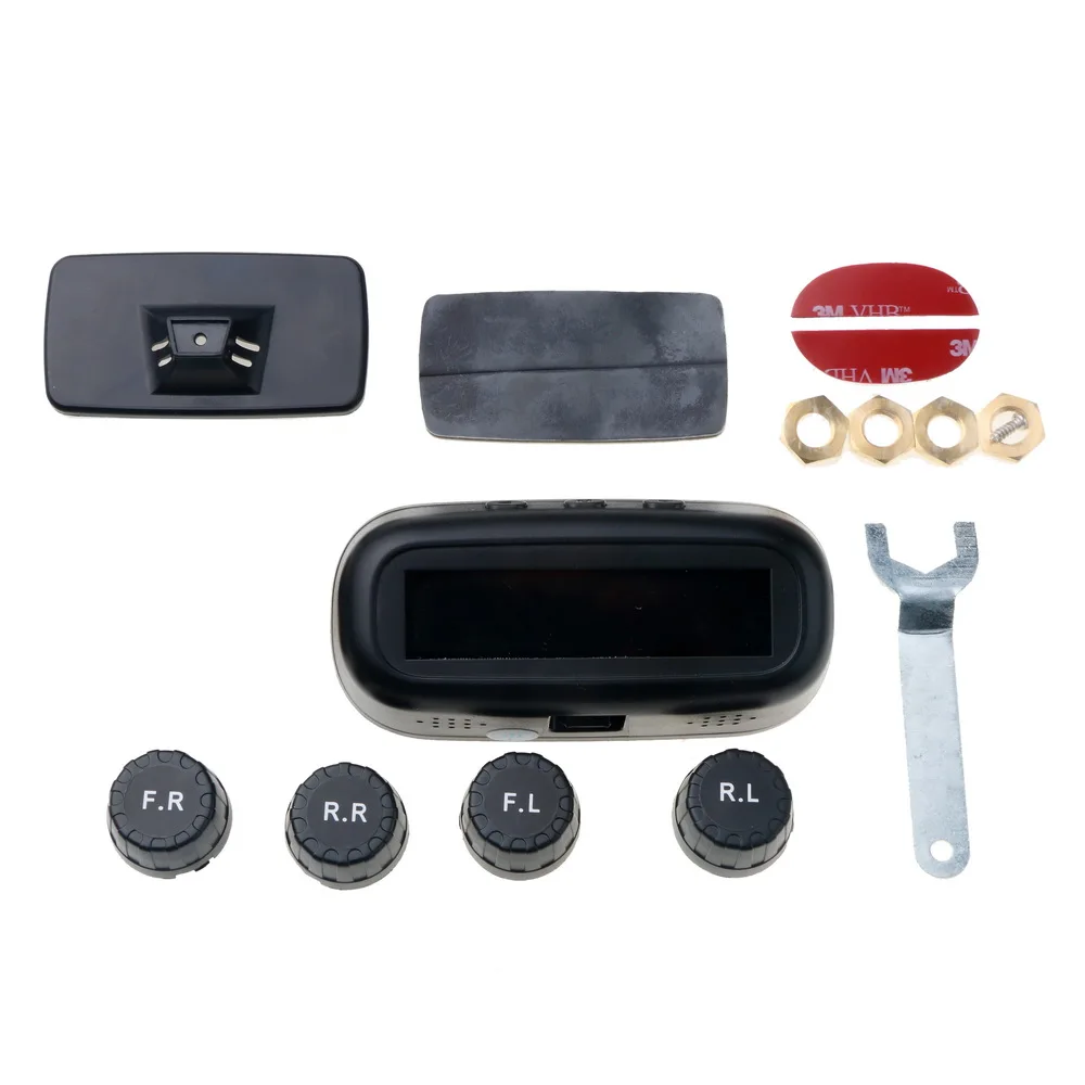 Система контроля давления в шинах USB-датчик с солнечной зарядкой | Автомобили и