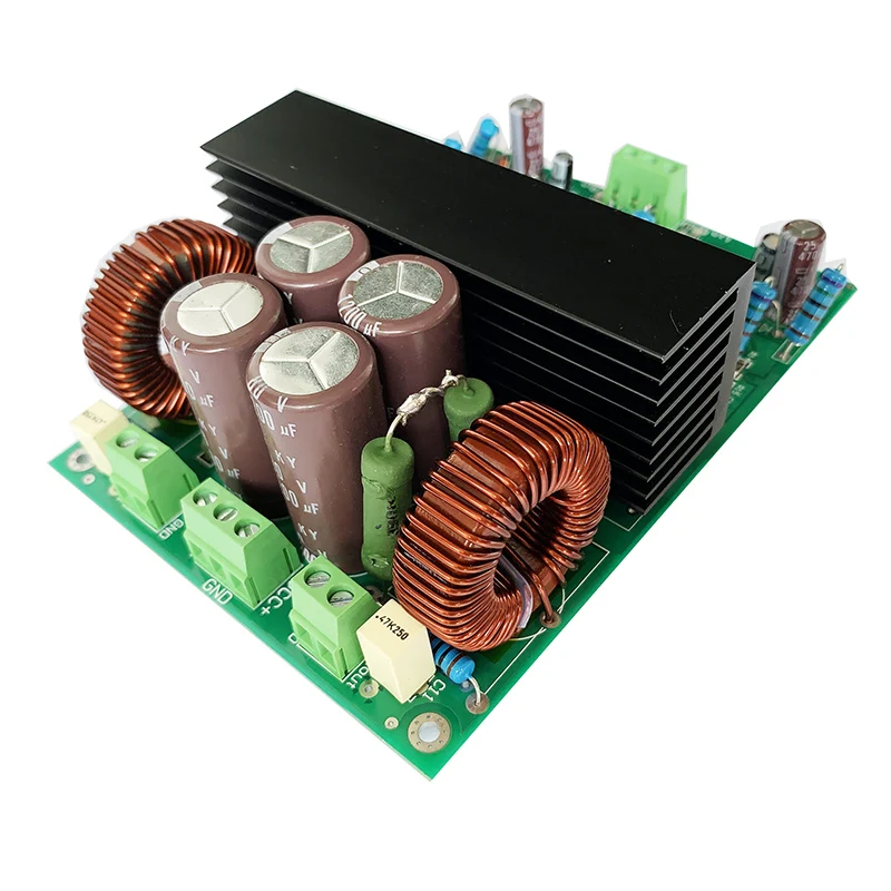 IRS2092 2 × 800 Вт/4 Ом 2 × 400 Вт/8 Ом HIFI стерео усилитель мощности плата класса D Цифровой усилитель