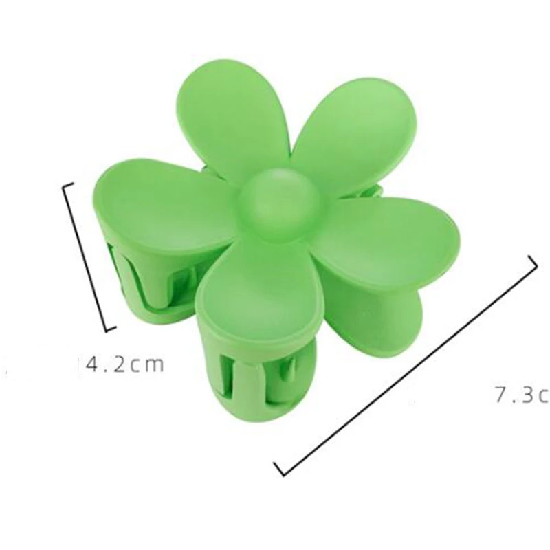

1PC Women Girls Cute Candy Colors Big Flower Plastic Hair Claws Sweet Hair Holder Clip Hairpin Headband Fashion Hair Accessories