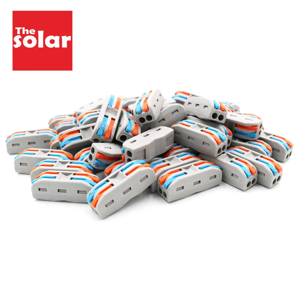 50 шт. 2 булавки разъем провода PT компактный проводка кабеля клемма блока