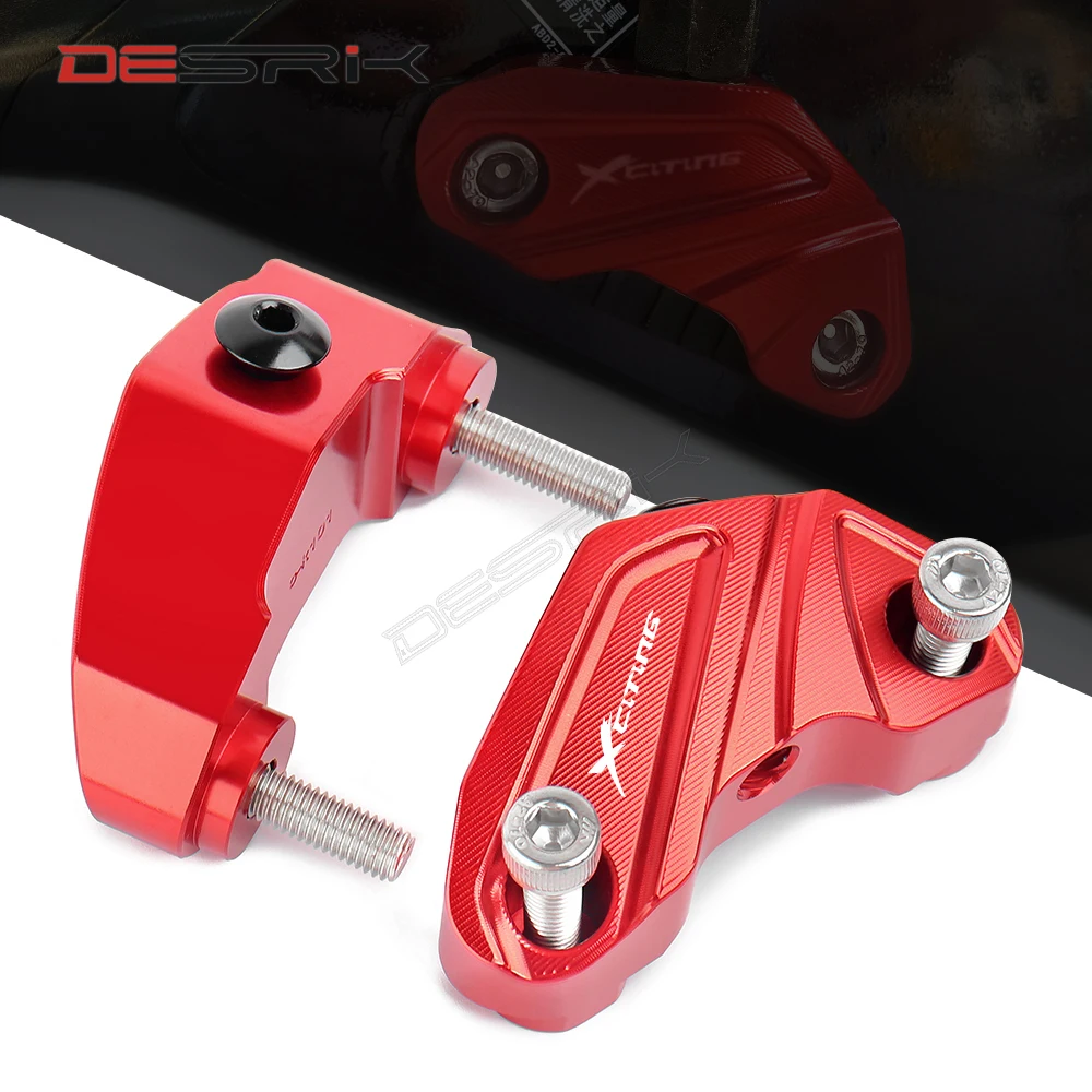 DESRIK 2 шт. переходник для зеркала заднего вида мотоцикла удлинительные кронштейны