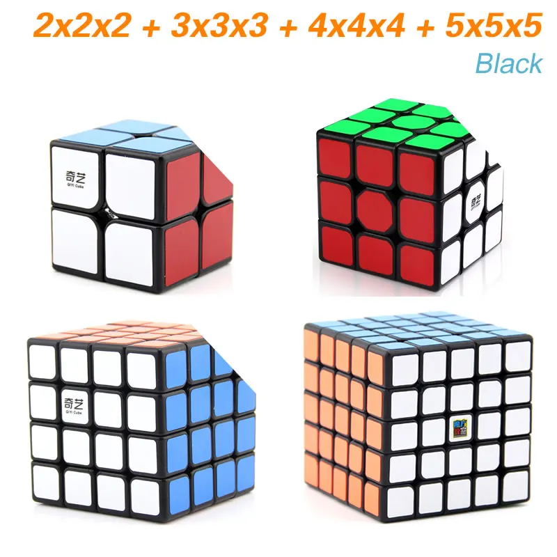 QiYi 2x2x2 3x3x3 4x4x4 5x5x5 волшебный куб 2x2/oneplus 3/OnePlus x 3 4x4 5x5 Neo Скорость кубики Пазлы