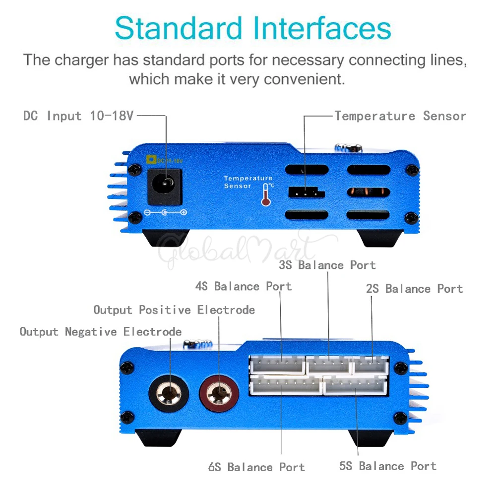 Новый iMAX B6 80W ЖК экран цифровой RC Lipo NiMh зарядное устройство для баланса батареи Dis +