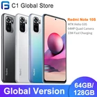 Смартфон Xiaomi Redmi Note 10S, 64128 ГБ, 4 камеры 64 мп, 6,43 дюйма, AMOLED, 33 Вт, 5000 мАч