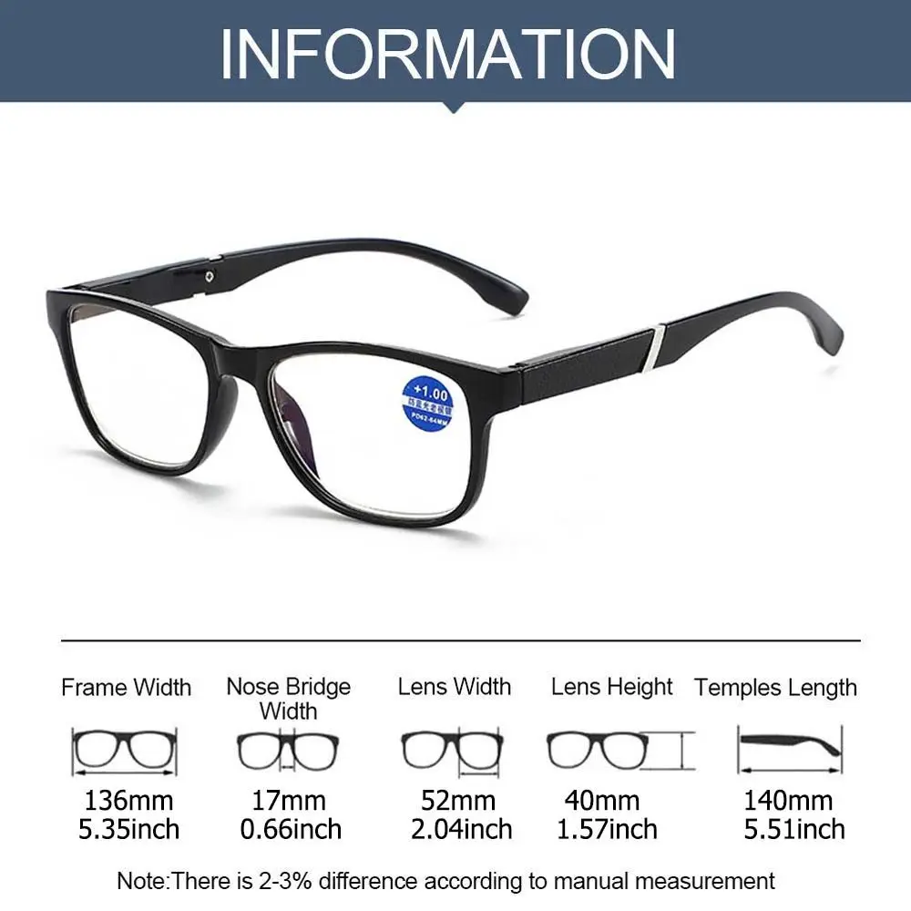 Очки для чтения с ульсветильник кой оправой из поликарбоната модные