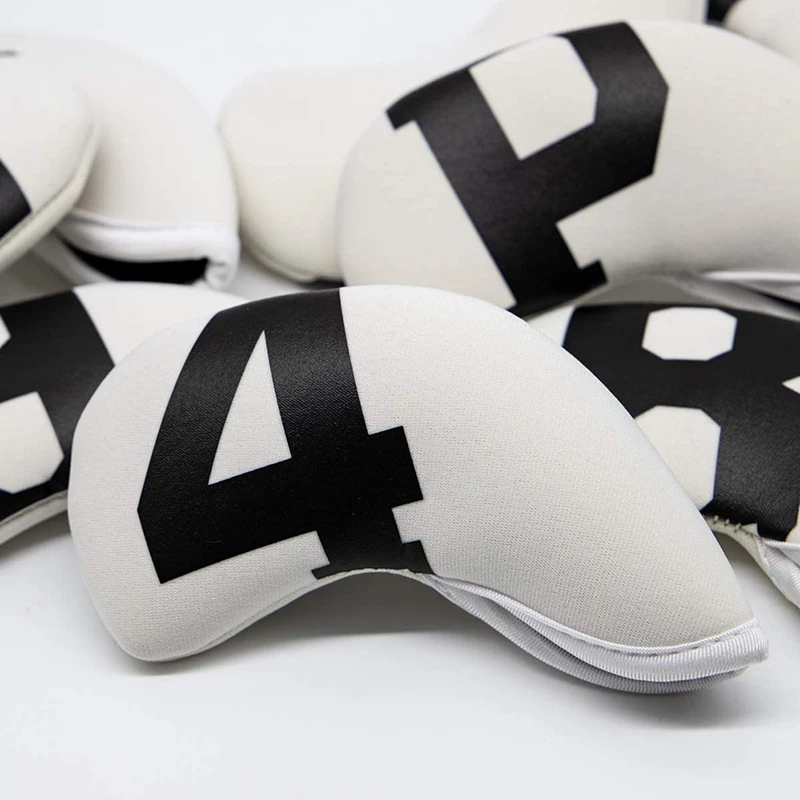 Металлические Чехлы для гольфа набор неопреновых чехлов чехлы железного клуба