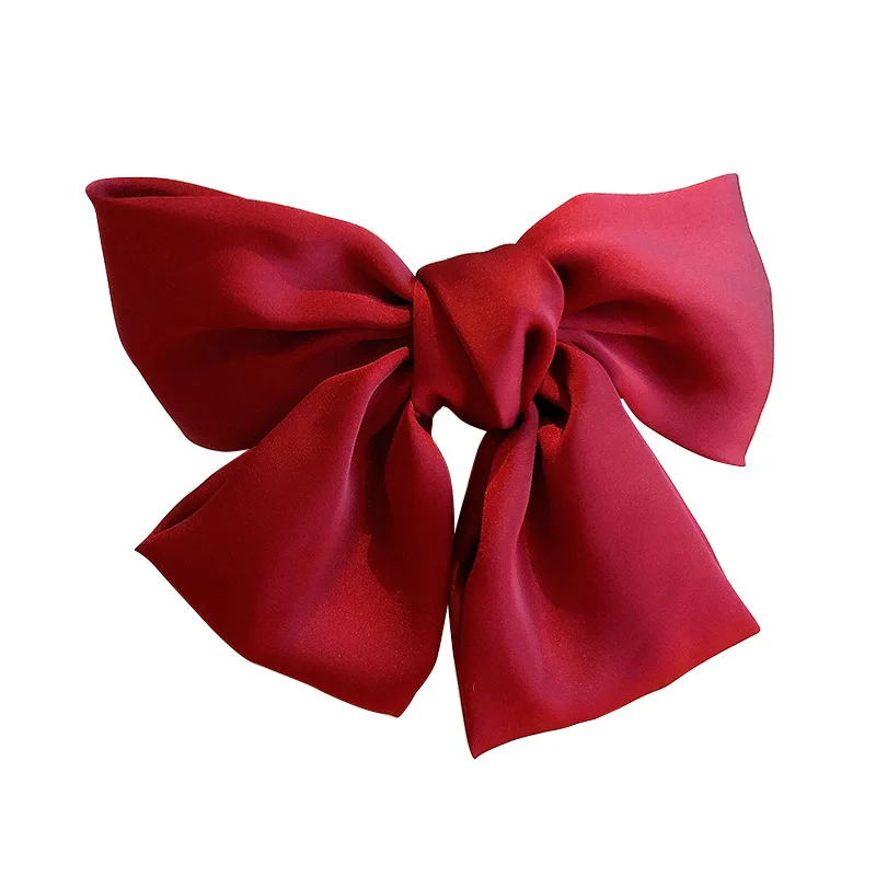 Женская повязка для волос с бантом красная бабочкой аксессуар | Красота и