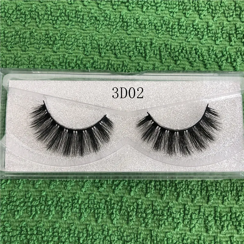 

1 Pair Eyelashs Natural long 3D Faux Mink Eyelashes Thick HandMade Full Strip Lashes Volume Soft Mink Lashes False Eyelashe