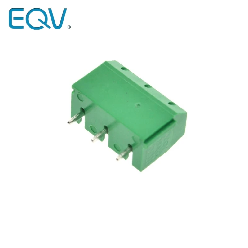 EQV 20 шт./лот KF301 3P 5.0 винт 3Pin 5 0 мм прямой контактный PCB блок зеленый|lot lot|screw pcbscrew lot |