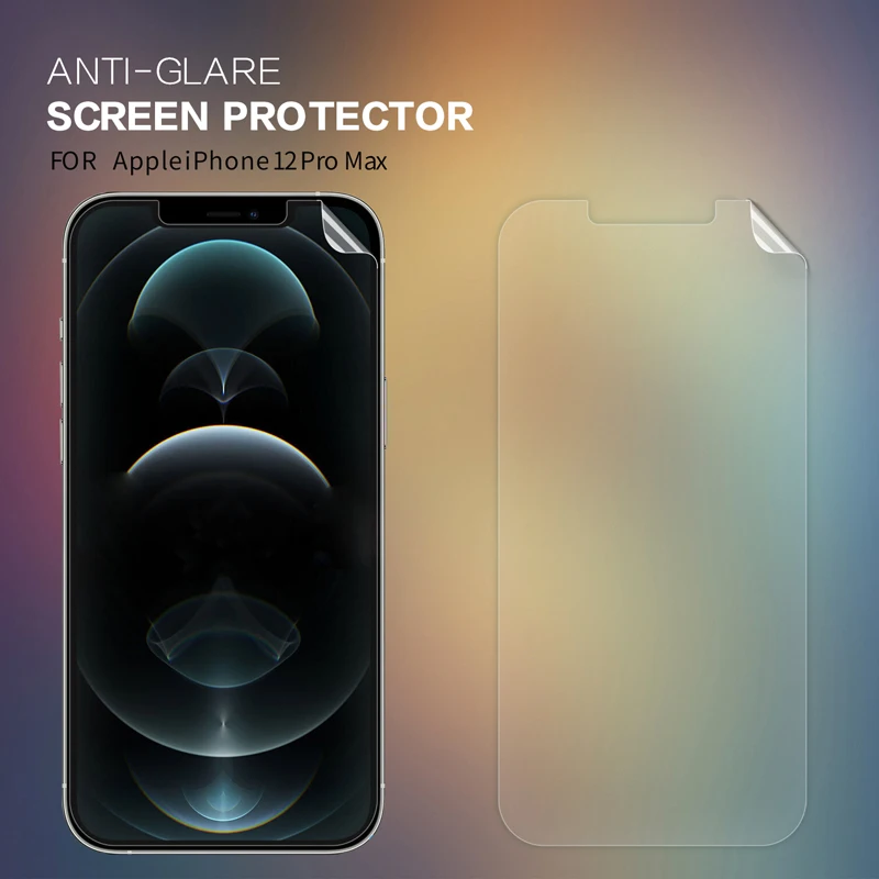 

Защитная пленка для iPhone 12 Pro Max Nillkin прозрачная/Матовая Мягкая Пластиковая пленка для iPhone 12 Mini