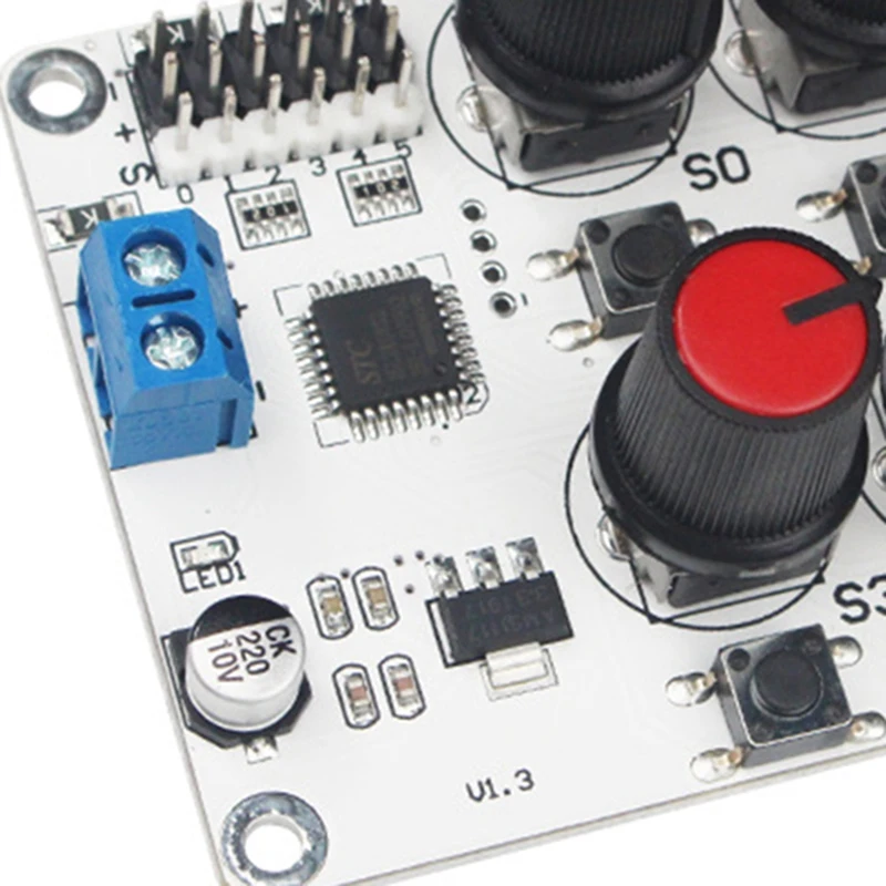 

Rotary Knob Servo Driver 6 Channel/Way Controller Board Overcurrent Protection Servo Tester for Arduino DIY Robot Part