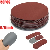 50pcs 56 inch round sandpaper disk sand sheets 120150mm 600 3000 grit hook loop sanding disc for sander grits abrasive tools