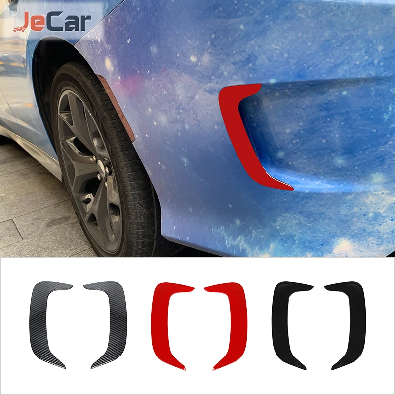 

Автомобильный ветровой нож из АБС-пластика для заднего бампера, ветровой нож для Dodge Charger 2015 + Автомобильные внешние аксессуары