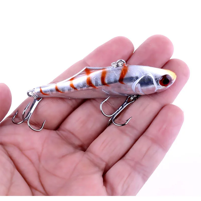 

24 г, 7 см, рыболовная искусственная Вибрирующая пластиковая приманка для ловли окуня, жесткая Рыболовная Приманка Vib, рыболовная приманка дл...