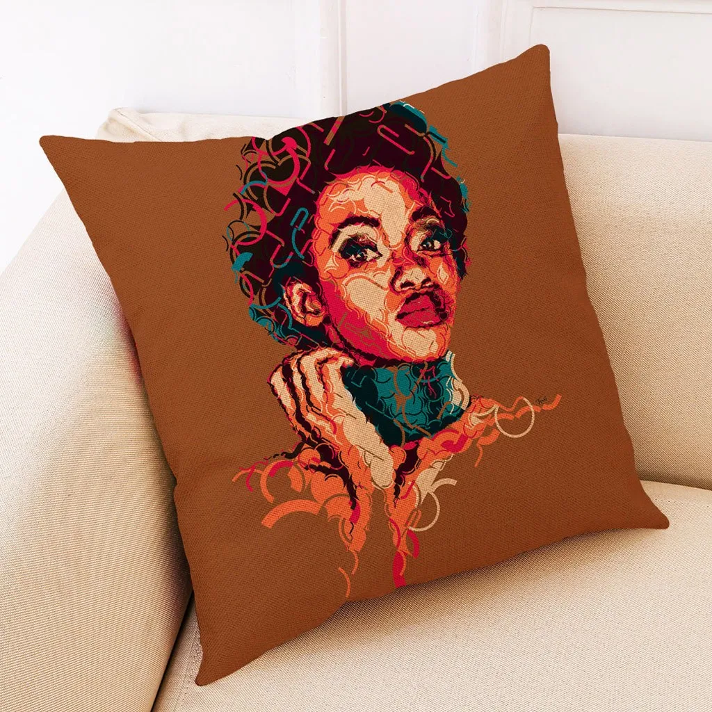 Наволочки для диванной подушки гостиной наволочка подушек в спальне африканские