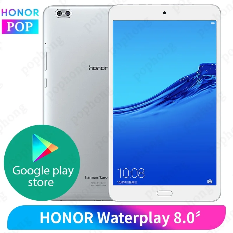 Оригинальный Honor Waterplay 8 0 дюйма 4 Гб 64 планшетный ПК Kirin 659 Восьмиядерный Android