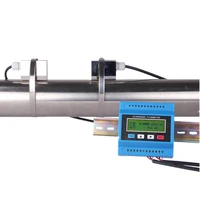 tuf 2000m dn15 100 dn50 700mm dn80 6000 dn300 6000 digital ultrasonic flowmeter module sensor indicator counter water flow meter