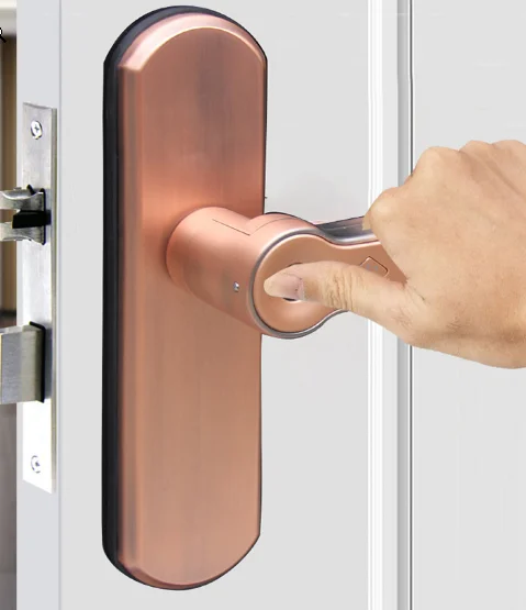 Смарт блокировка отпечатков пальцев с приложением Wifi ключ карты Bluetooth Кнопка pincode