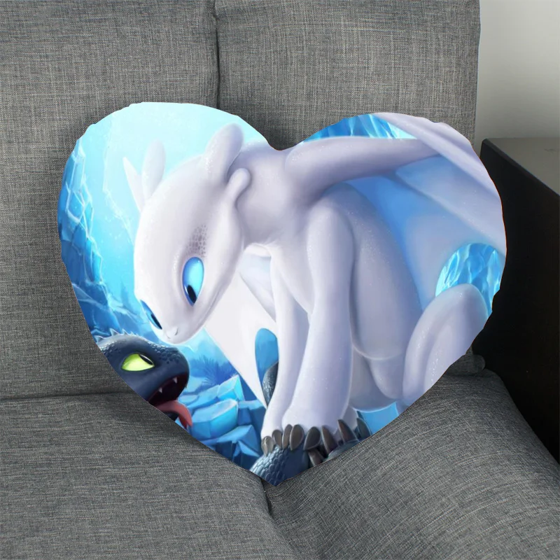 13 Беззубик в форме сердца Наволочка на заказ на молнии Наволочка просто чехол без ядра Размер 41x36 см, 47x42 см - Цвет: 13