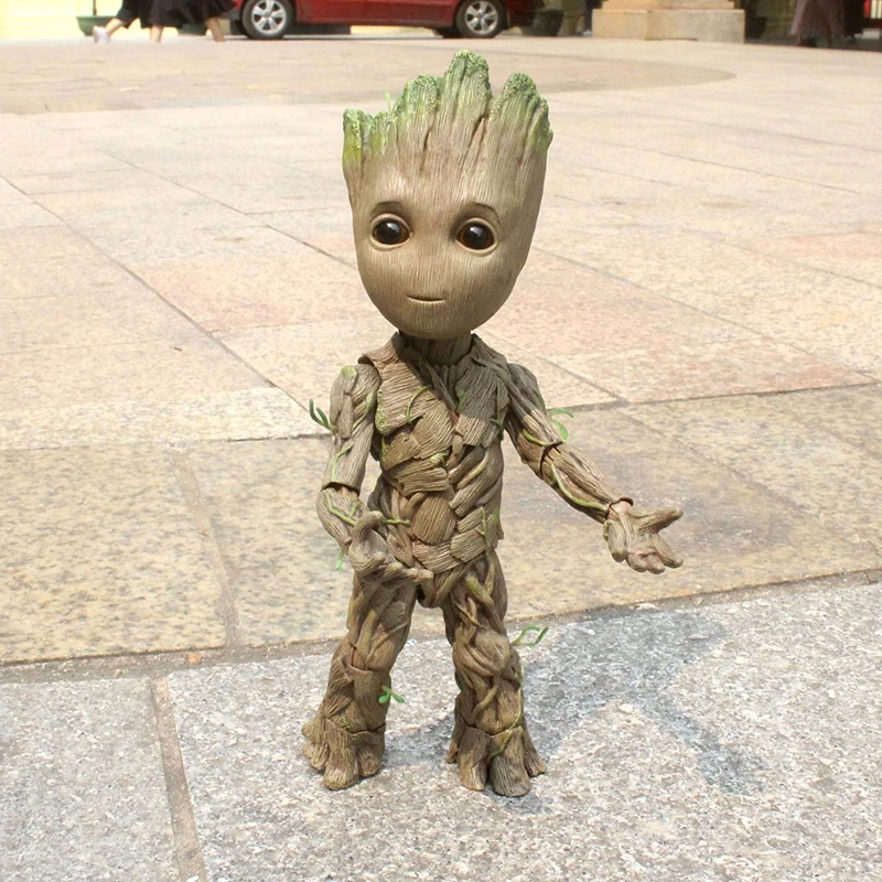 1:1 Размер Disney marvel Groot Guardians of the Galaxy Мстители Фигурки Модель Аниме Коллекция