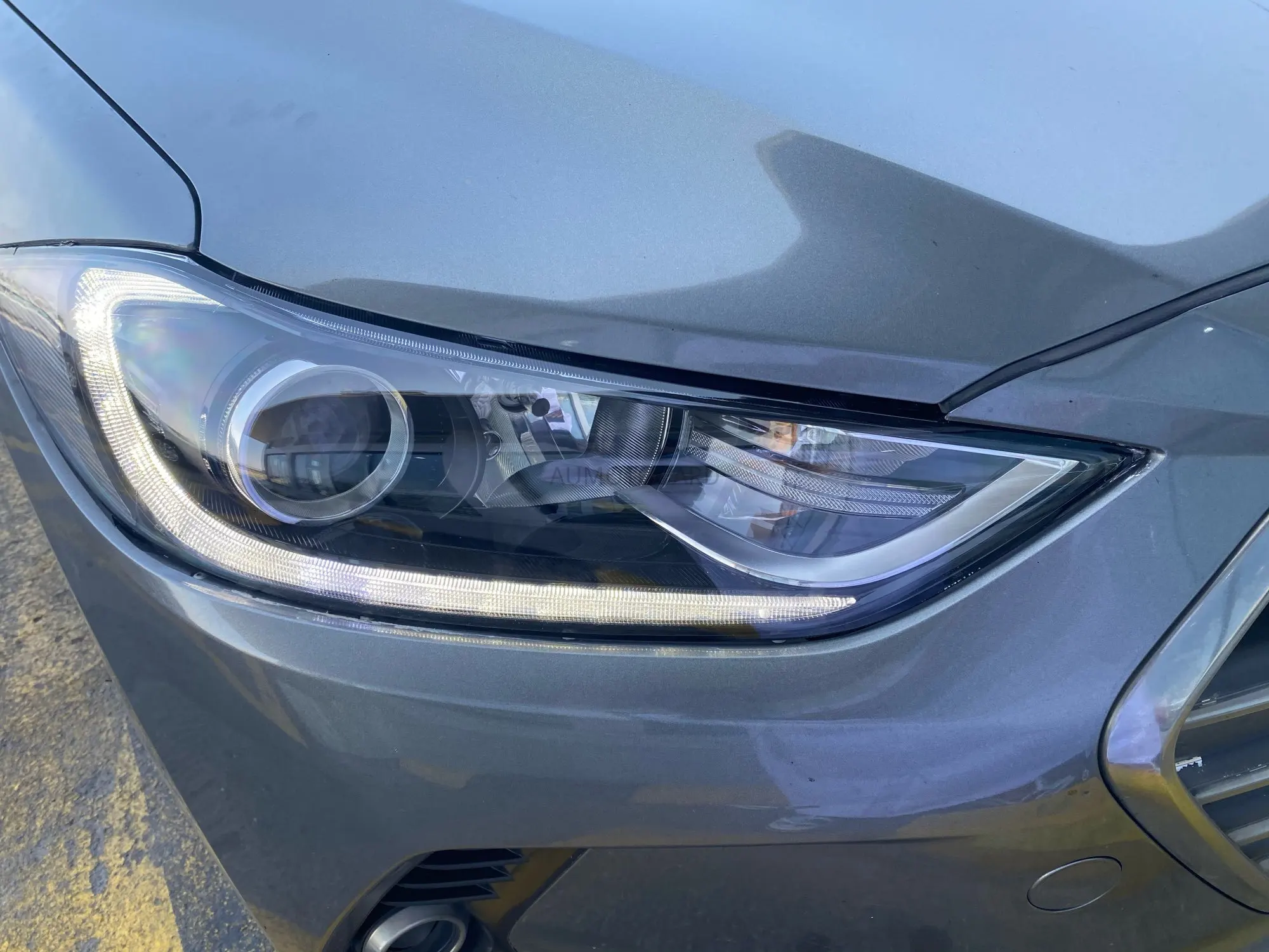 Автомобильные фары объектив для Hyundai Elantra Рассеиватель автомобиля Замена переднего авто чехол|Корпус| |