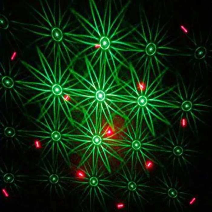 Светодиодный лазерный сценический прожектор Kingoffer 40 режимов миниатюрный