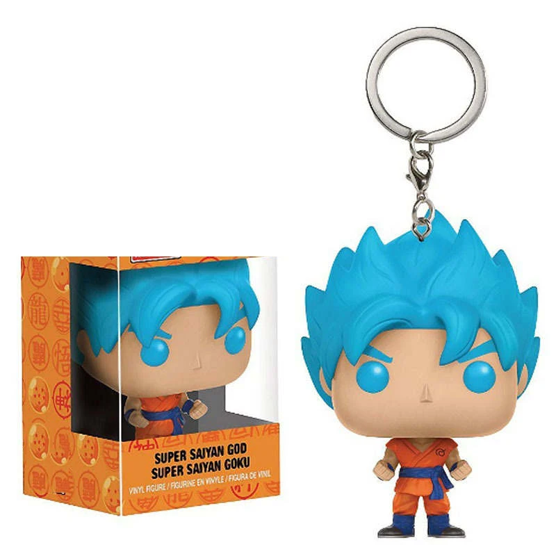 Экшн фигурка Funko 4 см Dragon ball Z GOKU & VEGETA коллекционная игрушка для детей в розничной