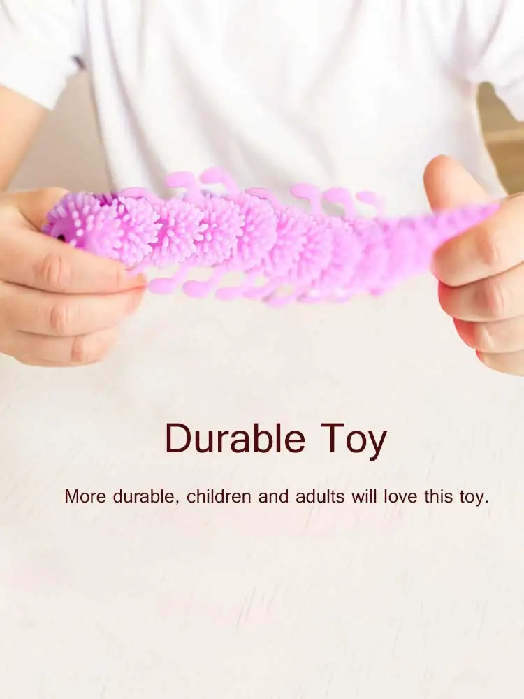 16 секций гусеница TPR вентиляционные игрушки сороконожка ползание животные