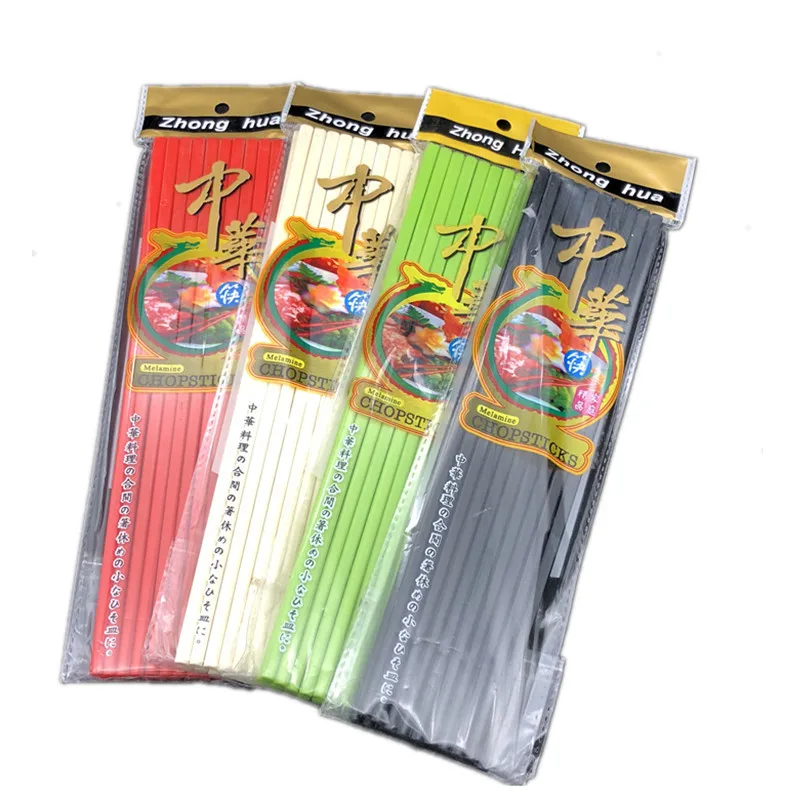 

250Pairs/lot Black Melamine Chopsticks Normal Restaurant Dinner Chopsticks