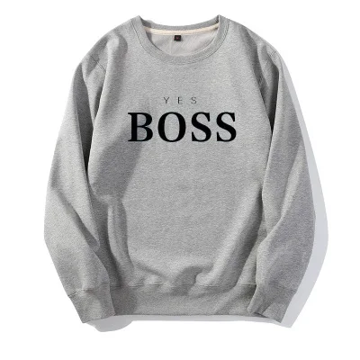 

Women Sweatshirt Women Fall 2021 Yes Boss Letter Printed Hoodie Sweatshirt Ladies Long Sleeve Pullover Jumper Sudadera Mujer 3XL