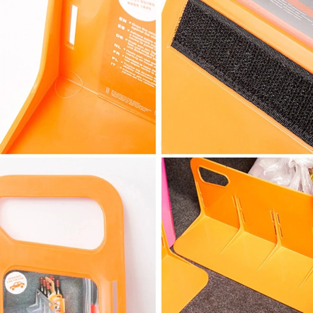 

Hot Multifunctional Car Back Auto Trunk Fixed Rack Holder Luggage Box Stand Shake-proof Organizer Fence Storage Units Holder