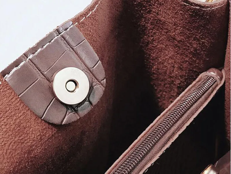 SMOOZA винтажная Повседневная Сумка ведро для женщин сумка через плечо с рисунком