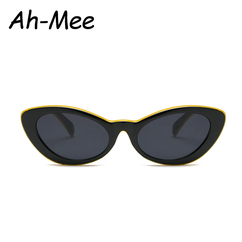 Маленькие милые женские солнцезащитные очки кошачий глаз винтажные брендовые