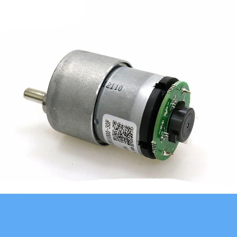 High torque DC Geared Motor 37GB-520 12V metal gear 37mm motor with encoder Speed feedback for RC robot chassis part DIY | Игрушки и