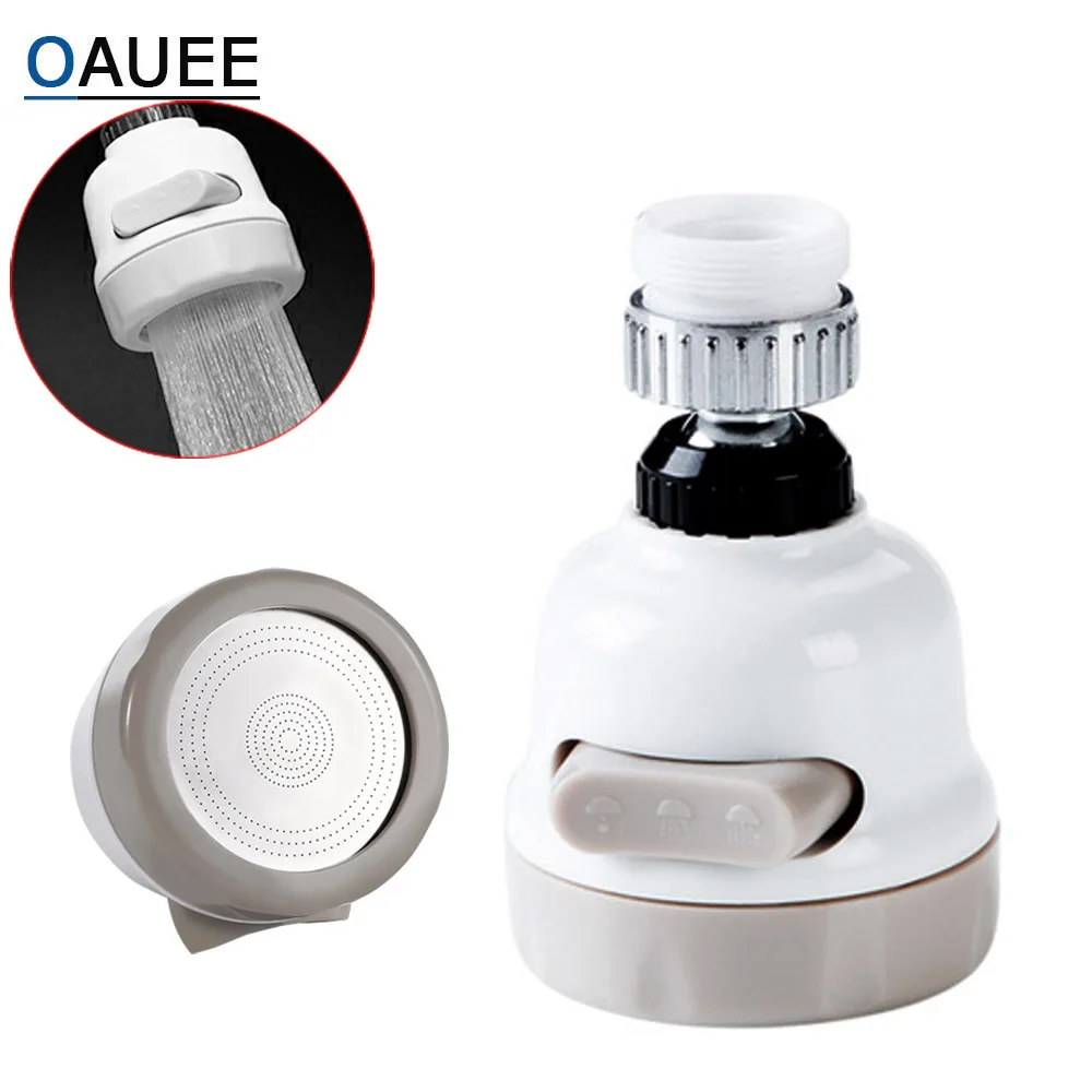 

Rotatable Sprayer Head Tap Kitchen Shower Faucet Tap Water Saving Faucet Filter Nozzle 3 Modes Faucet Filtered Accessories